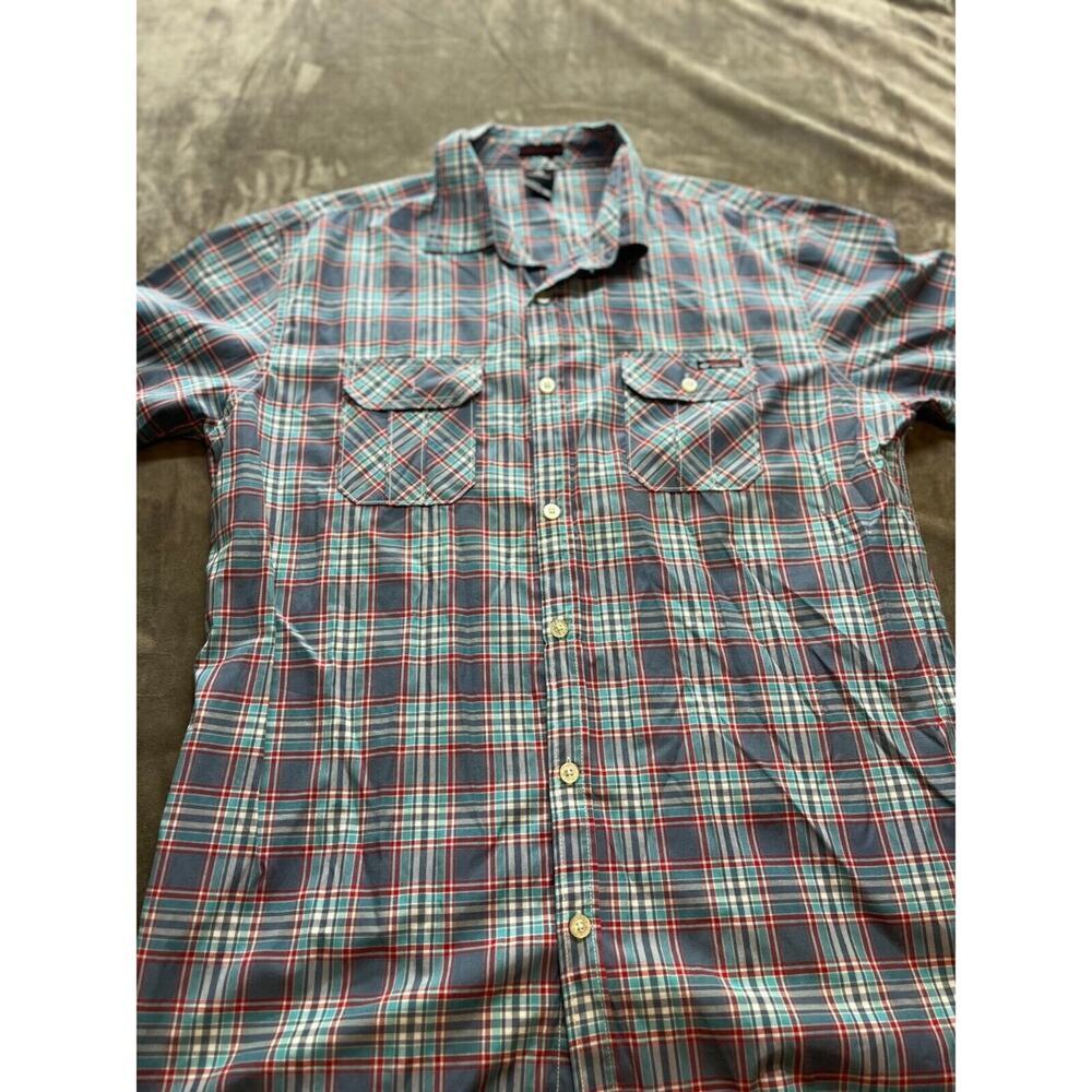 Enyce a Sean Combs Co.‎ Short Sleeve Plaid Short Sleeve Shirt Men's Size 3XL